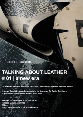 LINEAPELLE presenta Talking about Leather 