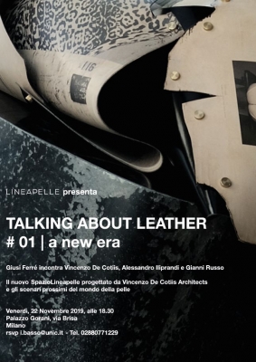 LINEAPELLE presenta Talking about Leather LINEAPELLE presenta Talking about Leather
