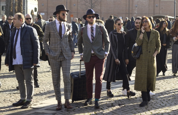 STEET STYLE AT PITTI UOMO