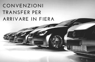 CONVENZIONE TRANSFER PER ARRIVARE IN FIERA CONVENZIONE TRANSFER PER ARRIVARE IN FIERA